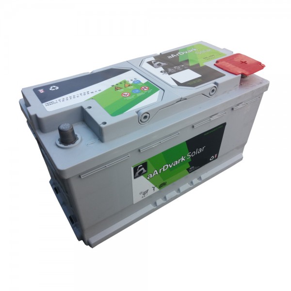 Μπαταρία Βαθιάς εκφόρτισης Φωτοβολταϊκών aArDvark Solar 12SOLAGM100 100Ah AGM