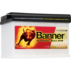 Μπαταρία Αυτοκινήτου Banner RUNNING BULL - EFB 57011 70Ah 660A 278mm x 175mm x 190mm