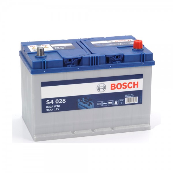 Μπαταρία Αυτοκινήτου BOSCH S4028 95AH 830A 306mm x 173mm x 225mm