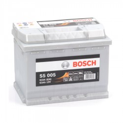 Μπαταρία Αυτοκινήτου BOSCH S5005 63AH 610A 242mm x 175mm x 190mm