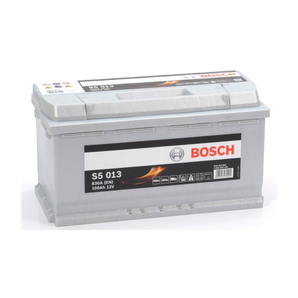 Μπαταρία Αυτοκινήτου BOSCH S5013 100AH 830A 353mm x 175mm x 190mm