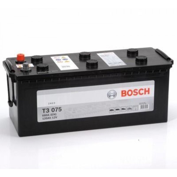 Μπαταρία Φορτηγού BOSCH T3075 120AH 