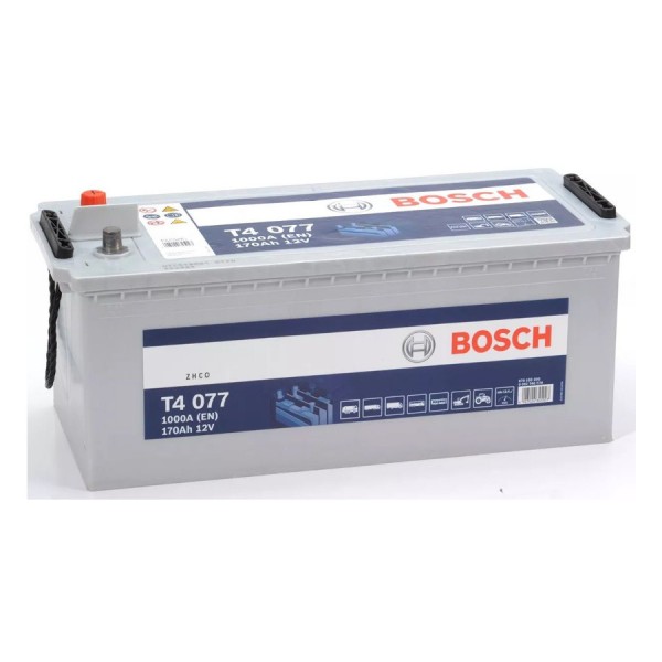 Μπαταρία Φορτηγού BOSCH T4077 170AH   