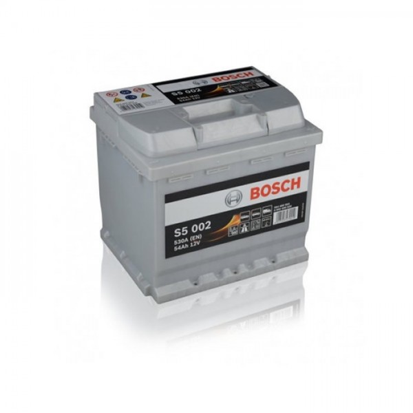 Μπαταρία Αυτοκινήτου BOSCH S5002 54AH 530A 207mm x 175mm x 190mm
