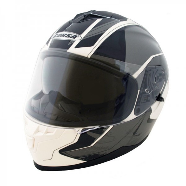 Κράνος Corsa DVS CN220 Λευκό-Μαύρο-Γκρί