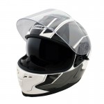 Κράνος Corsa DVS CN220 Λευκό-Μαύρο-Γκρί