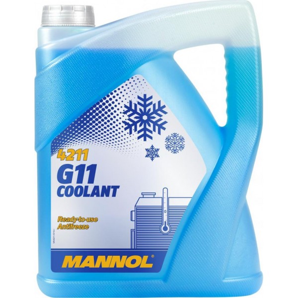 Αντιψυκτικό MANNOL G11 5lt BLUE 