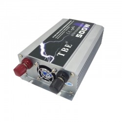 Inverter Καθαρού ημιτόνου DC 12V σε AC 220V με USB TBE 500W