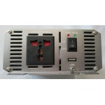Inverter Καθαρού ημιτόνου DC 12V σε AC 220V με USB TBE 1000W