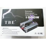 Inverter Καθαρού ημιτόνου DC 12V σε AC 220V με USB TBE 1000W