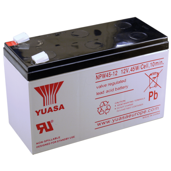 Μπαταρία  YUASA VRLA - AGM 12V 8.5Ah (NPW45- 12)