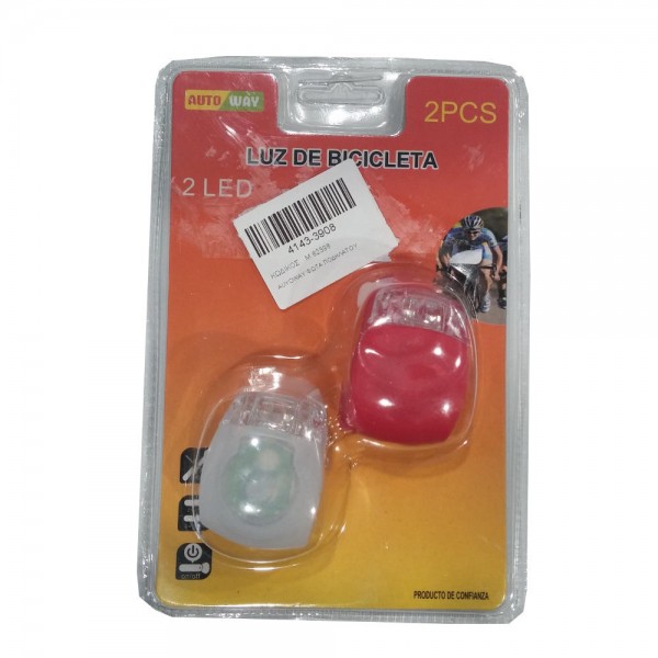Φώτα Led Σιλικόνης ποδηλάτου OEM Σετ 2τμχ