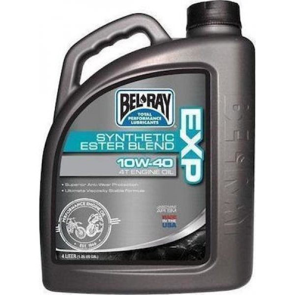 Bel-Ray EXP Synthetic Ester Blend 4T 10W-40 4lt