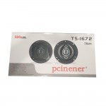 Ηχεία Αυτοκινήτου 16cm Pcinener TS-1672 (Ζευγάρι)