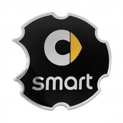 SMART 450 1998-2006 ΑΥΤΟΚΟΛΛΗΤΟ ΤΑΠΑΣ ΡΕΖΕΡΒΟΥΑΡ 10,7 cm ΜΑΥΡΟ/ΧΡΩΜΙΟ/ΧΡΥΣΟ ΜΕ ΕΠΙΚΑΛΥΨΗ ΕΠΟΞΕΙΔΙΚΗΣ