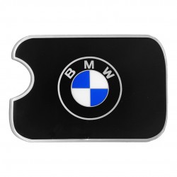 BMW ΣΕΙΡΑ 3 E36 3D/4D/5D 1991-1998 ΑΥΤΟΚΟΛΛΗΤΟ ΤΑΠΑΣ ΡΕΖΕΡΒΟΥΑΡ 17,3 Χ 11,8 cm ΜΑΥΡΟ/ΧΡΩΜΙΟ ΜΕ ΕΠΙΚΑ