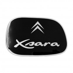 CITROEN XSARA 1998-2004 ΑΥΤΟΚΟΛΛΗΤΟ ΤΑΠΑΣ ΡΕΖΕΡΒΟΥΑΡ 17 Χ 11 cm ΜΑΥΡΟ/ΧΡΩΜΙΟ ΜΕ ΕΠΙΚΑΛΥΨΗ ΕΠΟΞΕΙΔΙΚΗ