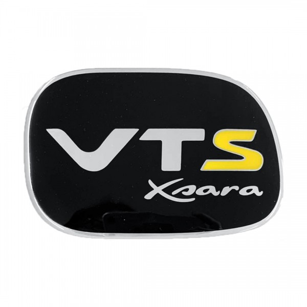 CITROEN XSARA VTS 1998-2004 ΑΥΤΟΚΟΛΛΗΤΟ ΤΑΠΑΣ ΡΕΖΕΡΒΟΥΑΡ 17 Χ 11 cm ΜΑΥΡΟ/ΧΡΩΜΙΟ/ΚΙΤΡΙΝΟ ΜΕ ΕΠΙΚΑΛΥΨ