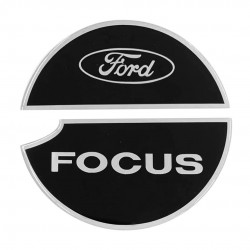 FORD FOCUS 3D/5D 2008-2010 ΑΥΤΟΚΟΛΛΗΤΟ ΤΑΠΑΣ ΡΕΖΕΡΒΟΥΑΡ 14,7 cm (2 ΜΕΡΗ) ΜΑΥΡΟ/ΧΡΩΜΙΟ ΜΕ ΕΠΙΚΑΛΥΨΗ Ε