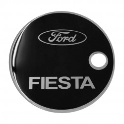 FORD FIESTA 3D/5D 2001-2008 ΑΥΤΟΚΟΛΛΗΤΟ ΤΑΠΑΣ ΡΕΖΕΡΒΟΥΑΡ 14,3 cm ΜΑΥΡΟ/ΧΡΩΜΙΟ ΜΕ ΕΠΙΚΑΛΥΨΗ ΕΠΟΞΕΙΔΙΚ