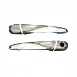 BMW E46 COUPE 03-05 ΧΕΡΟΥΛΙΑ ΠΟΡΤΑΣ ΧΡΩΜΙΟ ΜΕΤΑΛΛΙΚΑ 2ΠΟΡΤΕΣ 2ΤΕΜ