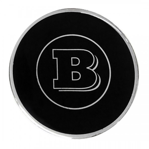 BRABUS ΑΥΤΟΚΟΛΛΗΤΗ ΤΑΠΑ ΓΙΑ ΡΕΖΕΡΒΟΥΑΡ ΜΑΥΡΗ Η ΜΑΥΡΗ/ΧΡΩΜΙΟ ΣΜΑΛΤΟΥ 9,7 cm - 1 ΤΕΜ.