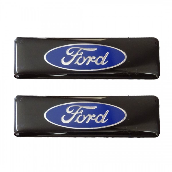 FORD ΣΗΜΑΤΑ ΒΙΔΩΤΑ 10 Χ 3 cm ΕΠΟΞΕΙΔΙΚΗΣ ΡΥΤΙΝΗΣ (ΥΓΡΟ ΓΥΑΛΙ) ΣΕ ΜΠΛΕ/ΧΡΩΜΙΟ ΓΙΑ ΠΑΤΑΚΙΑ - 2 ΤΕΜ.