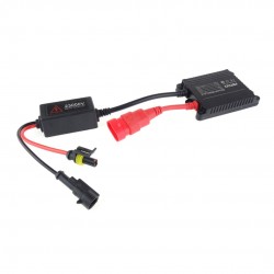 Amio - Kit Xenon H7 8000K 35W 12V με SLIM ballast για έντονο ψυχρό φωτισμό δρόμου και καθαρή δέσμη με εύκολη εγκατάσταση σε περιορισμένο χώρο - 1 Σετ (01947/AM)