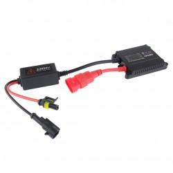 Amio - Kit Λάμπες Xenon H7M 6000K 35W 12V με SLIM ballast για ισχυρό λευκό φωτισμό δρόμου και σταθερή απόδοση με μεταλλική βάση και εύκολη εγκατάσταση - 1 Σετ (01949/AM)