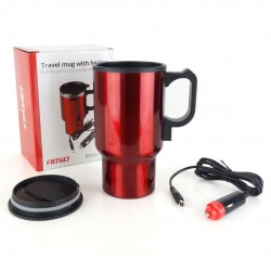 Amio - ΚΟΥΠΑ ΝΕΡΟΥ 450ml 12V ΜΕΓ.ΘΕΡΜΟΚΡΑΣΙΑ 60C ΜΕ ΚΑΛΩΔΙΟ ΑΝΑΠΤΗΡΑ 1,2m - 1 ΤΕΜ. (02177/AM)