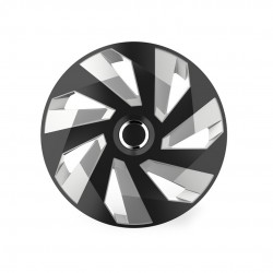 Amio - ΤΑΣΙ 14 INCH INCH HUBCAP VECTOR RC SILVER BLACK - 1 ΤΕΜ. (10498/AM)