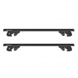 ΜΠΑΡΕΣ ΟΡΟΦΗΣ ΑΛΟΥΜΙΝΙΟΥ SHERMAN XL BLACK 135 cm ΣΕ ΜΑΥΡΟ ΧΡΩΜΑ ΓΙΑ ΟΡΟΦΗ ΜΕ RAISED RAILS MENABO - 2 ΤΕΜ.