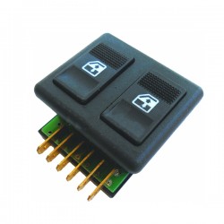 Διακόπτης Παραθύρου FIAT UNO Διπλός 6PIN