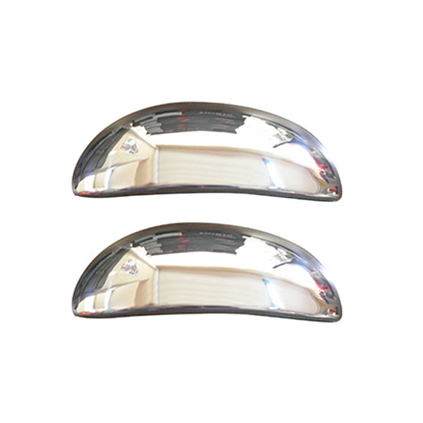 ΧΕΡΟΥΛΙΑ ΠΟΡΤΑΣ ΓΙΑ TOYOTA AYGO HB 3D 2005+  ΧΡΩΜΙΟ ΜΕΤΑΛΛΙΚΑ 2ΠΟΡΤΕΣ 2ΤΕΜ