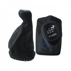 Πόμολο Ταχυτήτων με Φούσκα Δερματίνη  για MERCEDES E-KLAS W210 1995+ ΕΚΔΟΣΗ CLASSIC