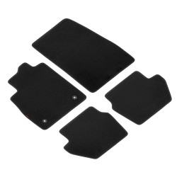 ΠΑΤΑΚΙΑ EXECUTIVE ΜΟΚΕΤΑ ΓΙΑ FORD PUMA 11/2019+ ΣΕ ΜΑΥΡΟ ΧΡΩΜΑ ME ΚΟΥΜΠΩΜΑΤΑ LAMPA - 4 ΤΕΜ.