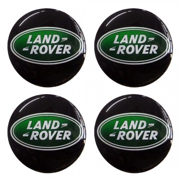 LANDROVER ΑΥΤΟΚΟΛΛΗΤΑ ΣΗΜΑΤΑ ΖΑΝΤΩΝ 6 cm ΜΑΥΡΟ/ΧΡΩΜΙΟ/ΠΡΑΣΙΝΟ ΜΕ ΕΠΙΚΑΛΥΨΗ ΣΜΑΛΤΟΥ - 4 ΤΕΜ.