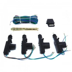 Amio - Κιτ Κεντρικού Κλειδώματος CL14 2M2 Με 2 Master Και 2 Slave Μοτέρ 5kg Για Σταθερή Λειτουργία Και Έλεγχο Θυρών – 1 Σετ (01685/AM)