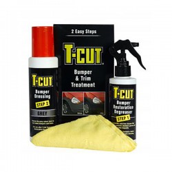 CarPlan - KIT ΕΠΙΣΚΕΥΗΣ ΚΑΙ ΜΟΝΙΜΗΣ ΒΑΦΗΣ ΠΡΟΦΥΛΑΚΤΗΡΑ/ ΚΑΟΥΤΣΟΥΚ ΣΕ ΓΚΡΙ ΧΡΩΜΑ T-CUT BUMPER & TRIM TREATMENT - 1 τεμ. (CP-TBK002)