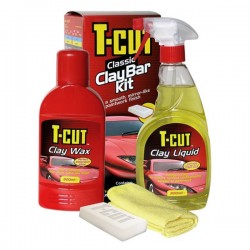 CarPlan - ΚΙΤ ΠΗΛΟΥ ΓΙΑ ΚΑΘΑΡΙΣΜΟ ΚΑΙ ΠΡΟΕΤΟΙΜΑΣΙΑ ΠΡΙΝ ΤΟ ΚΕΡΩΜΑ/ΓΥΑΛΙΣΜΑ T-CUT CLAY BAR KIT - 1 τεμ. (CP-CBK106)