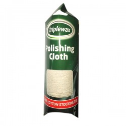 CarPlan - ΠΑΝΙ ΓΙΑ ΓΥΑΛΙΣΜΑ ΒΑΜΒΑΚΕΡΟ 100% (COTTON) 100x29cm CARPLAN TRIPLEWAX POLISHING CLOTH - 1 τεμ. (CP-CTA144)