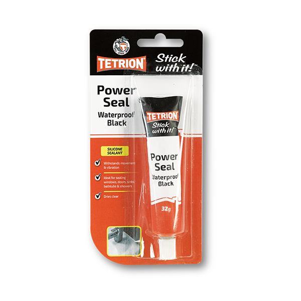 CarPlan - ΑΔΙΑΒΡΟΧΗ ΚΟΛΛΑ ΣΥΓΚΟΛΛΗΣΗΣ ΚΑΙ ΣΤΕΓΑΝΟΠΟΙΗΣΗΣ ΠΟΛΛΑΠΛΩΝ ΧΡΗΣΕΩΝ ΜΑΥΡΗ TETRION POWER SEAL 30GR - 1 τεμ. (CP-TUS081)