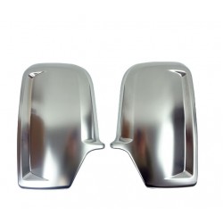 ΚΑΠΑΚΙΑ ΚΑΘΡΕΠΤΩΝ ΓΙΑ MERCEDES SPRINTER VAN W 906 2006+VW CRAFTER VAN 2006-2017 ΧΡΩΜΙΟΥ ΣΑΤΙΝΕ 2 ΤΕΜ. ΠΛΑΣΤΙΚΑ