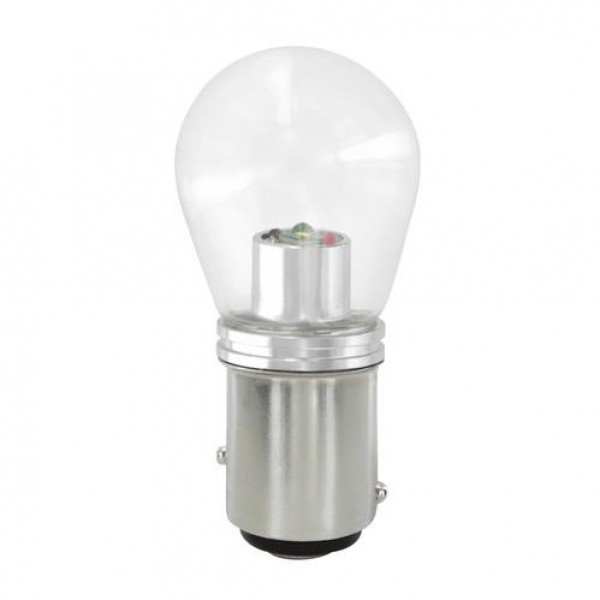 P21/5W 9-32V BAY15d MEGA-LED16 180LM ΔΙΑΘΛΑΣΗΣ ΛΕΥΚΟ (ΔΙΠΟΛΙΚΟ) BLISTER 2ΤΕΜ.
