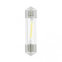 ΛΑΜΠΑΚΙ ΠΛΑΦΟΝΙΕΡΑΣ 12V 8x36mm 20lm ΛΕΥΚΟ MEGA-LED9 COB (ΔΙΠΛΗΣ ΠΟΛΙΚΟΤΗΤΑΣ- CAN-BUS) BLISTER 1ΤΕΜ.