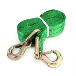 Amio - Ιμάντας Ρυμούλκησης Βαρέως Τύπου Αντοχή 9000kg Μήκος 5m Πλάτος 60mm με 2 γάντζους για 4x4 off road και βαριά οχήματα με μέγιστη αντοχή και ασφάλεια - 1 Τεμ. (02015/AM)