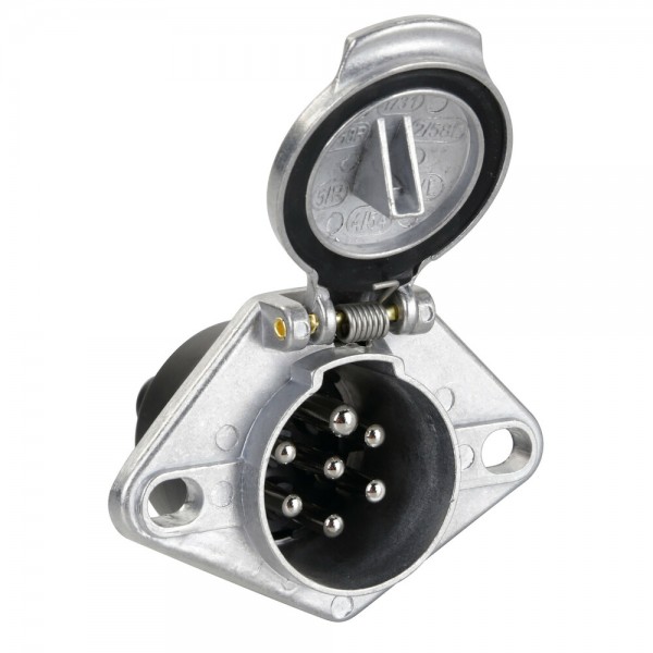 ΠΡΙΖΑ ΚΟΤΣΑΔΟΡΟΥ ΜΕΤΑΛΛΙΚΗ ΑΣΗΜΙ 24N 24V 7PIN ISO 1185