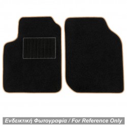 ΠΑΤΑΚΙΑ ΜΟΚΕΤΑ ΓΙΑ MERCEDES SMART 450 1998-2006 ΜΑΥΡΟ ΜΕ ΜΠΕΖ ΡΕΛΙ RACE AXION - 2 ΤΕΜ.