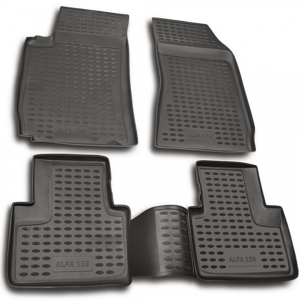 ALFA ROMEO 159 4D/SW 12/2005+ ΜΑΡΚΕ ΠΑΤΑΚΙΑ ΣΕ ΣΚΑΦΗ NOVLINE (ΑΝΘΡΑΚΙ/ΣΚΟΥΡΟ ΓΚΡΙ) - 4 ΤΕΜ.
