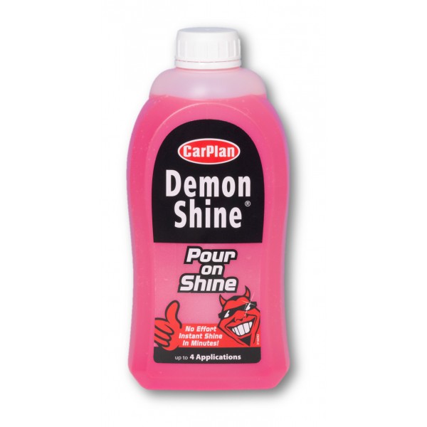 ΥΓΡΟ ΓΥΑΛΙΣΜΑΤΟΣ ΜΕ ΥΔΡΟΦΟΒΙΚΗ ΤΕΧΝΟΛΟΓΙΑ ΣΕ ΜΠΟΥΚΑΛΙ CARPLAN DEMON SHINE 1LT